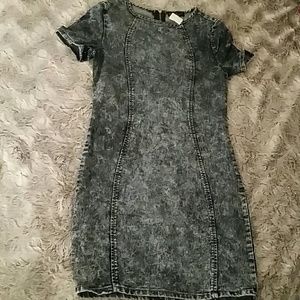 Denim Mini Dress EUC